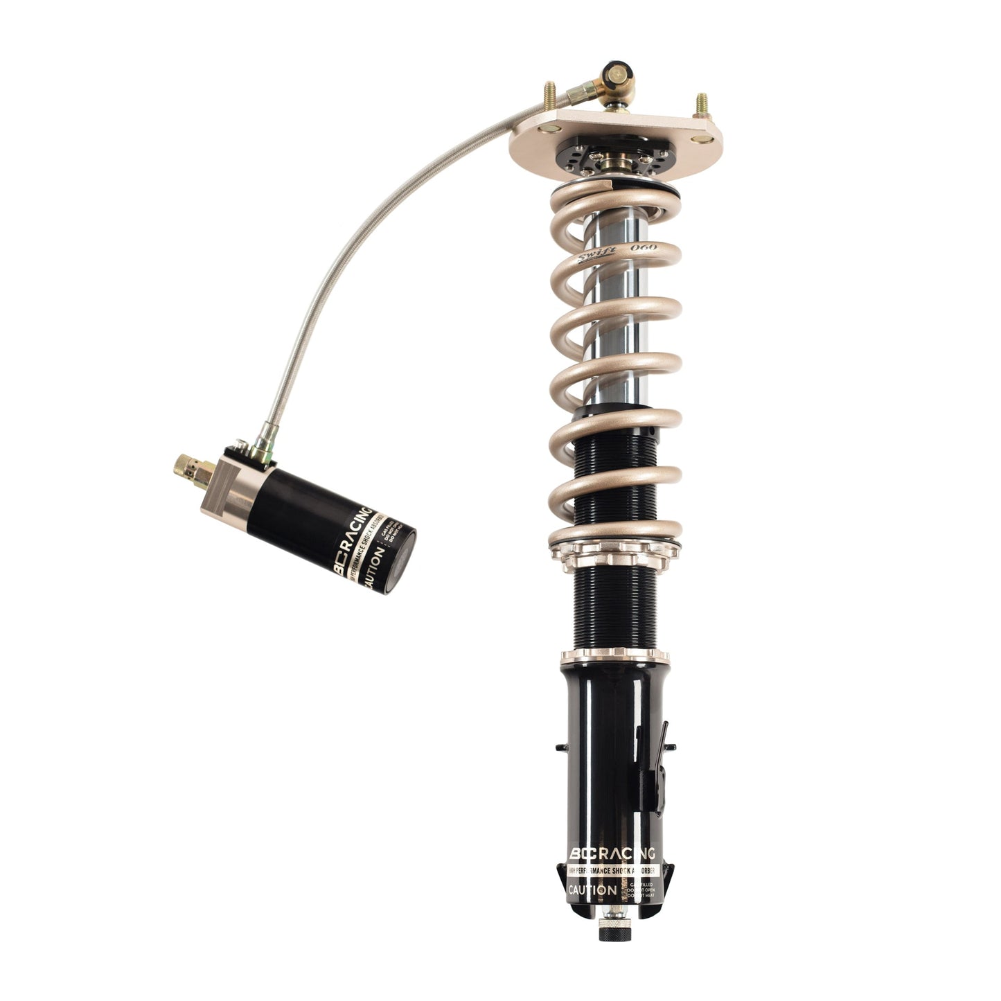 BC Racing DS Series coilover on white background