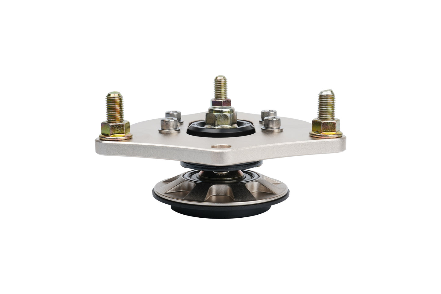 Gold BC Racing upper mount on white background