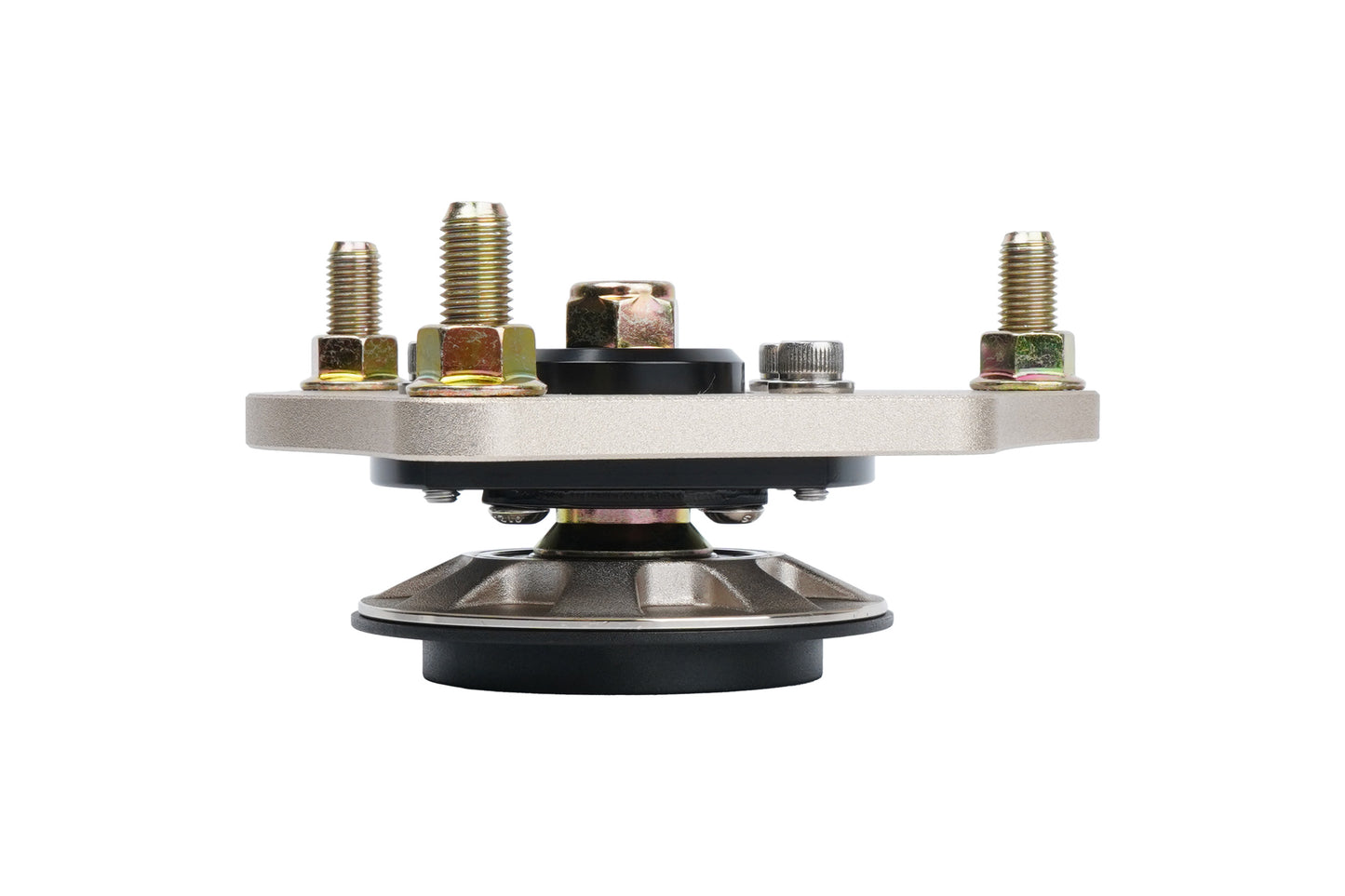 Gold BC Racing upper mount on white background