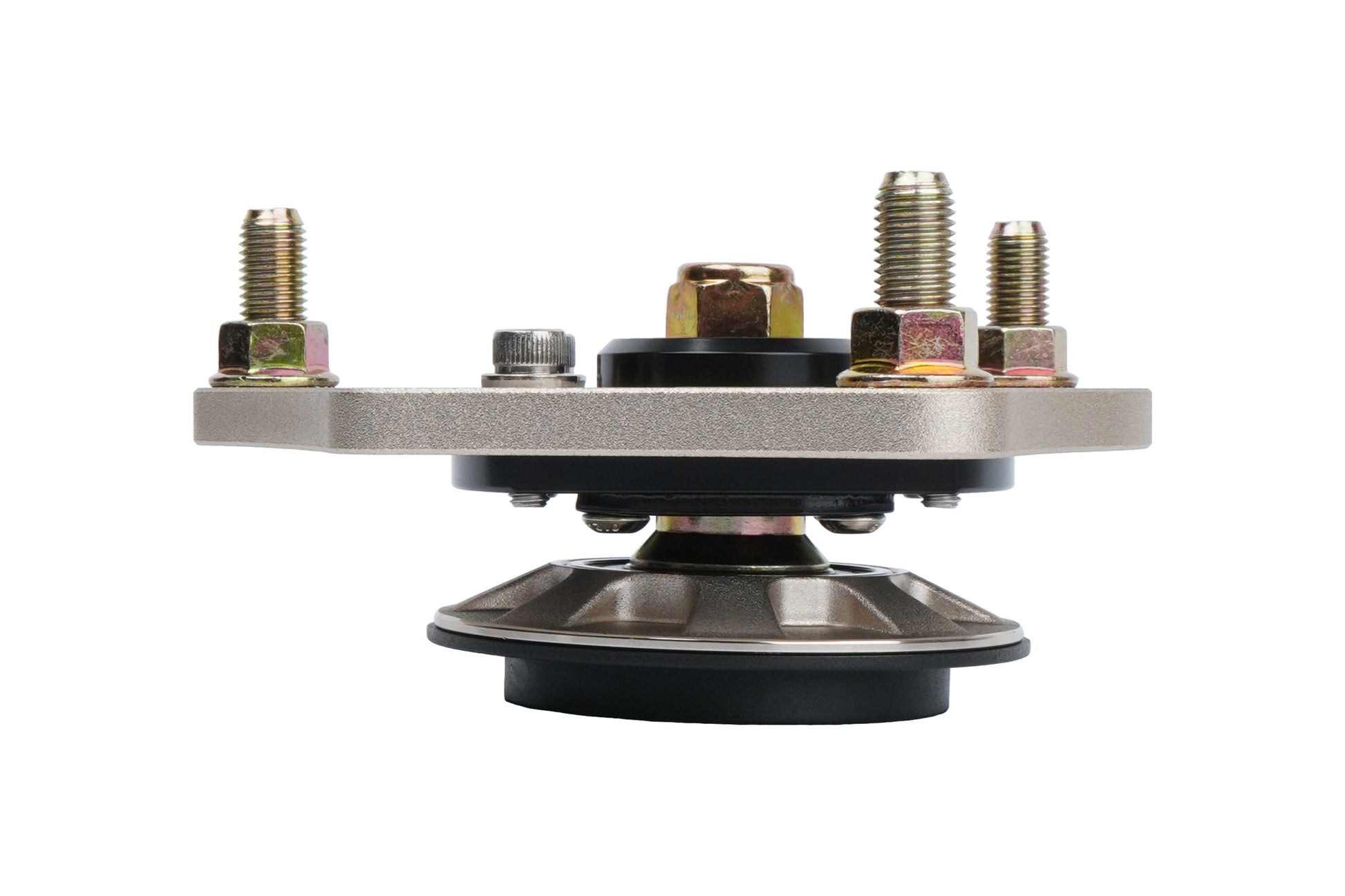 Gold BC Racing upper mount on white background