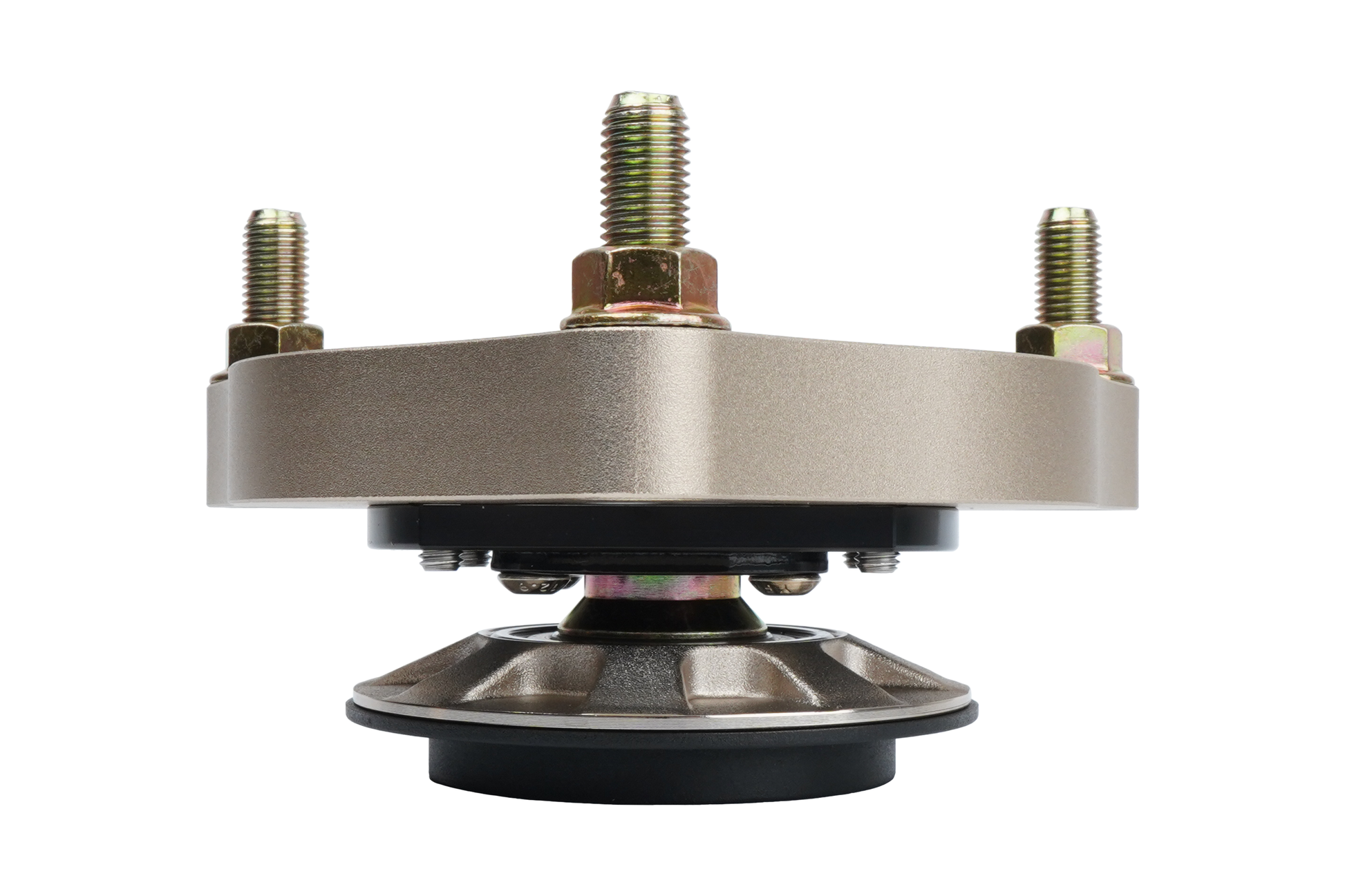 Gold BC Racing upper mount on white background