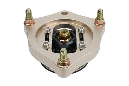 Gold BC Racing upper mount on white background