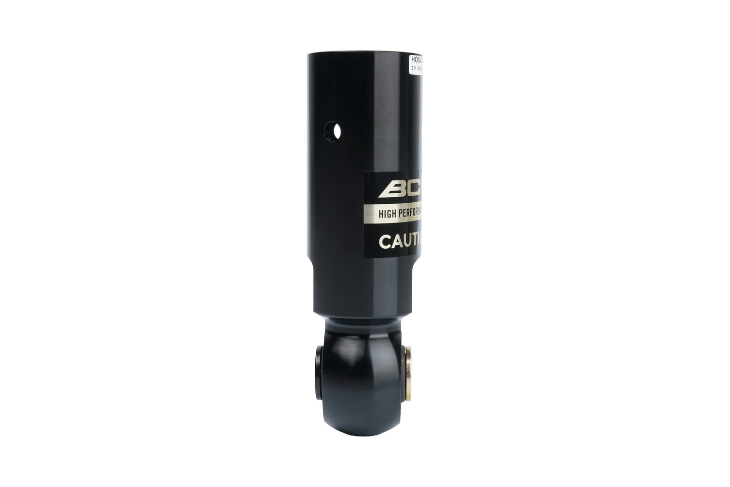 BC Racing coilovers on a white background