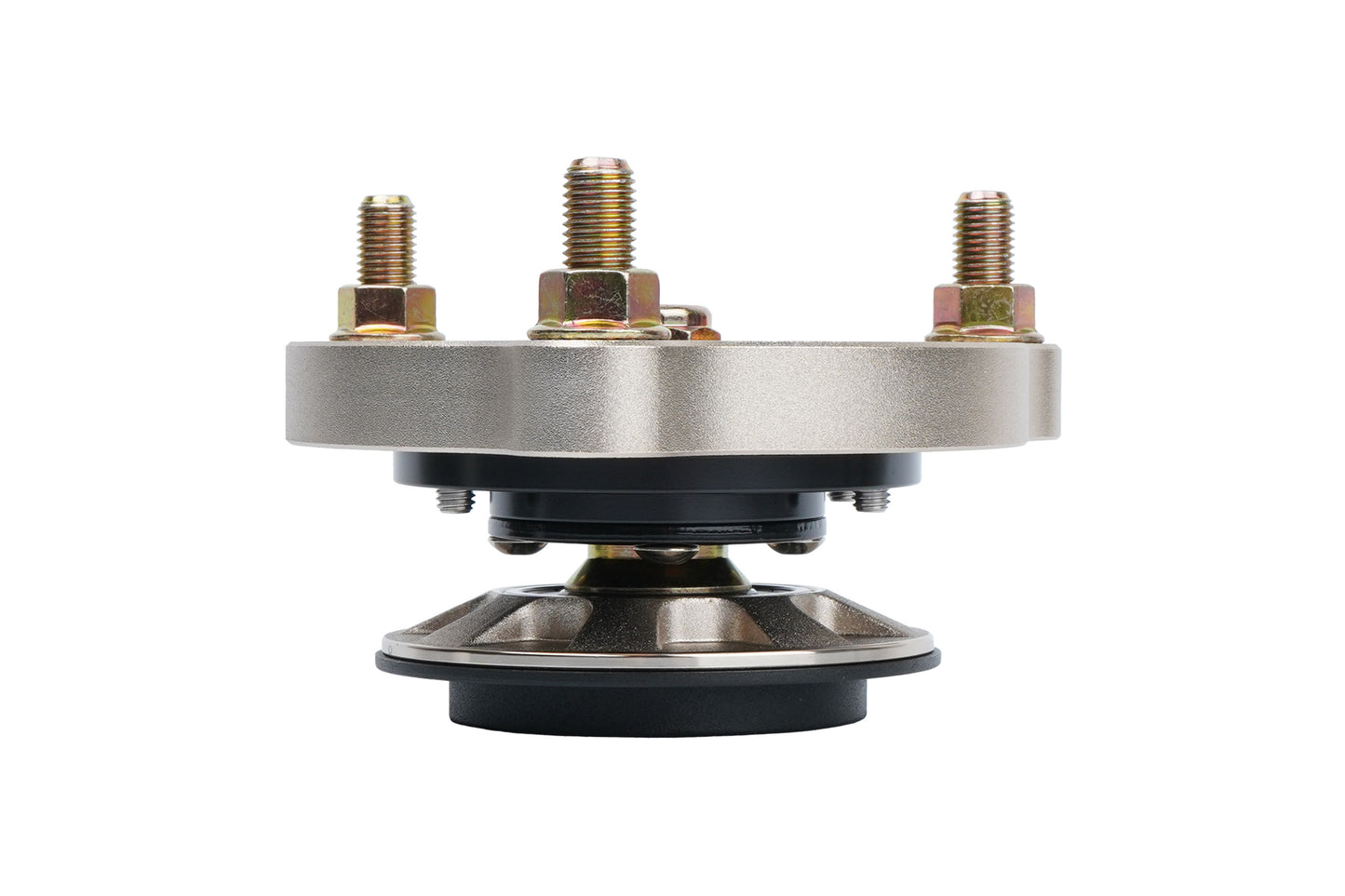 Gold BC Racing upper mount on white background