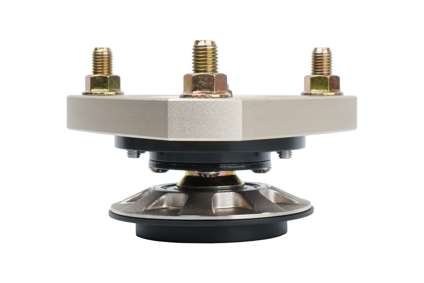 BC racing gold upper mount on white background