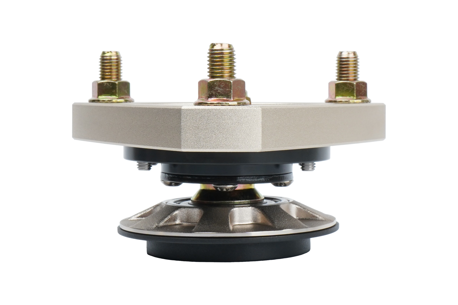 BC racing gold upper mount on white background