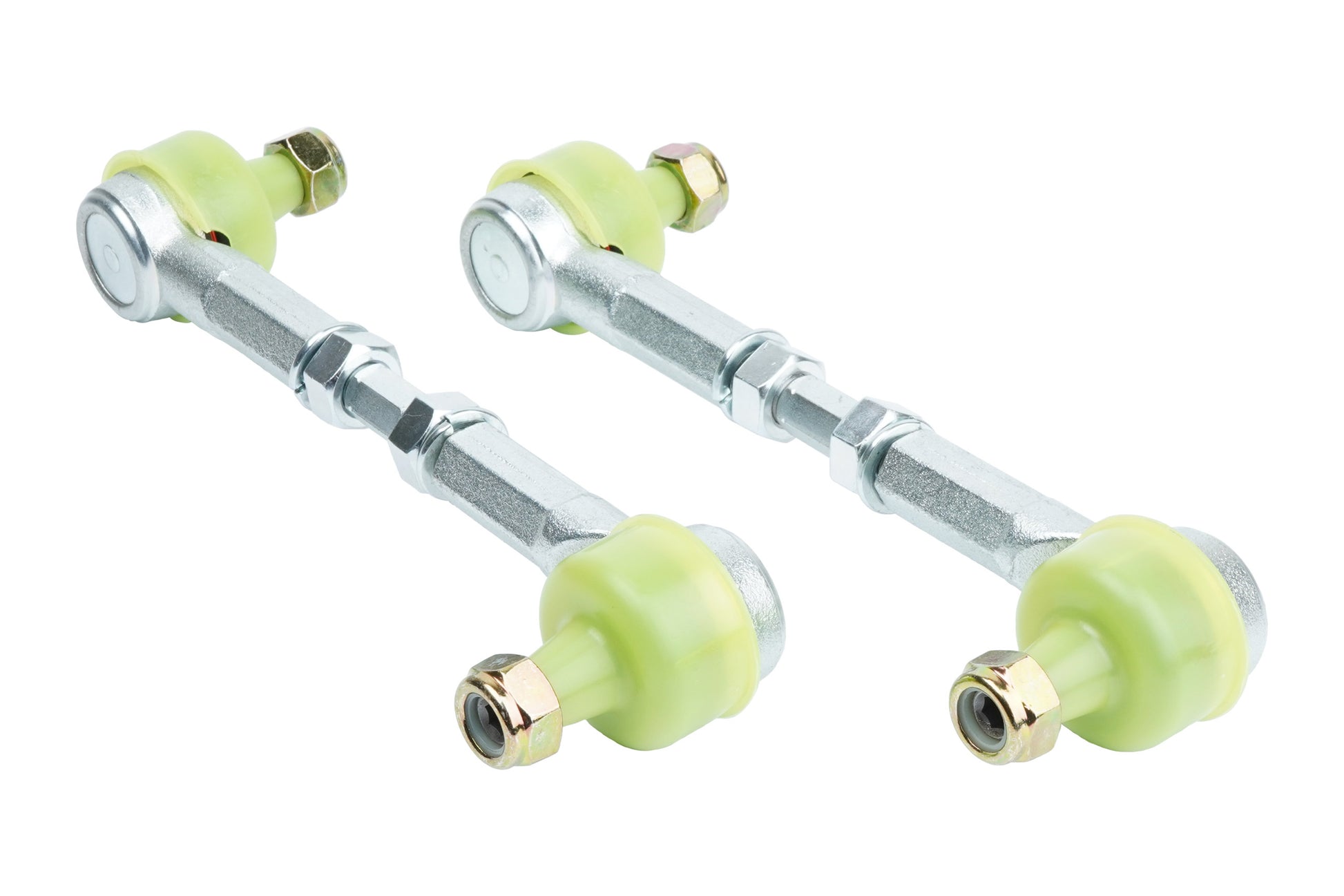 BC Racing end links on white background