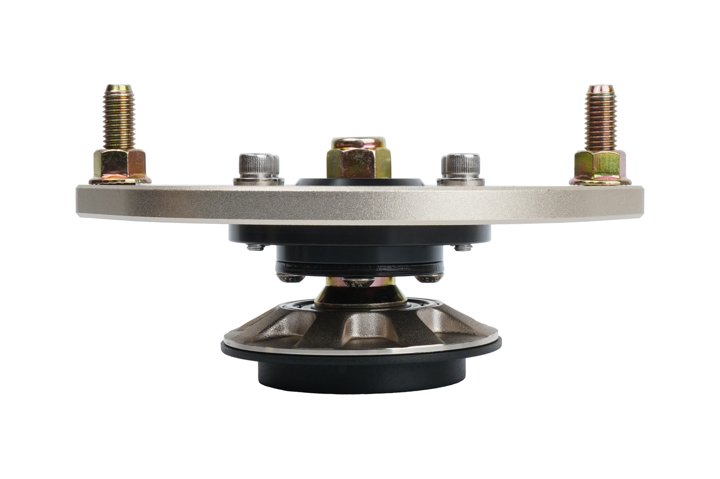 BC racing gold upper mount on white background