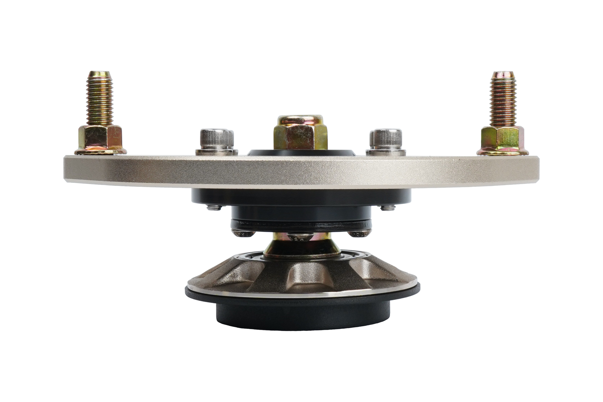 BC racing gold upper mount on white background