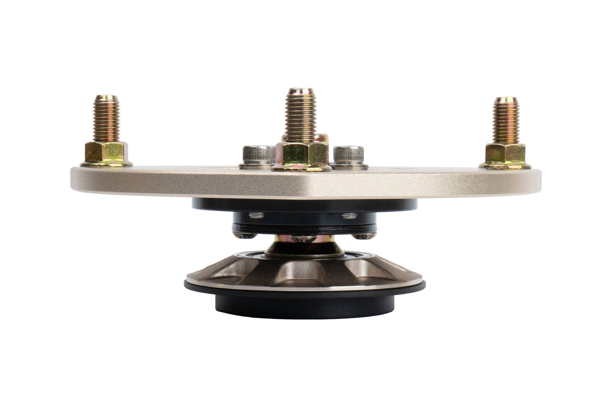 BC racing gold upper mount on white background