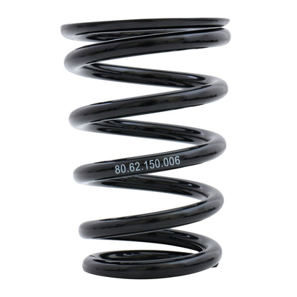 BC Racing V-barrel style spring on white background
