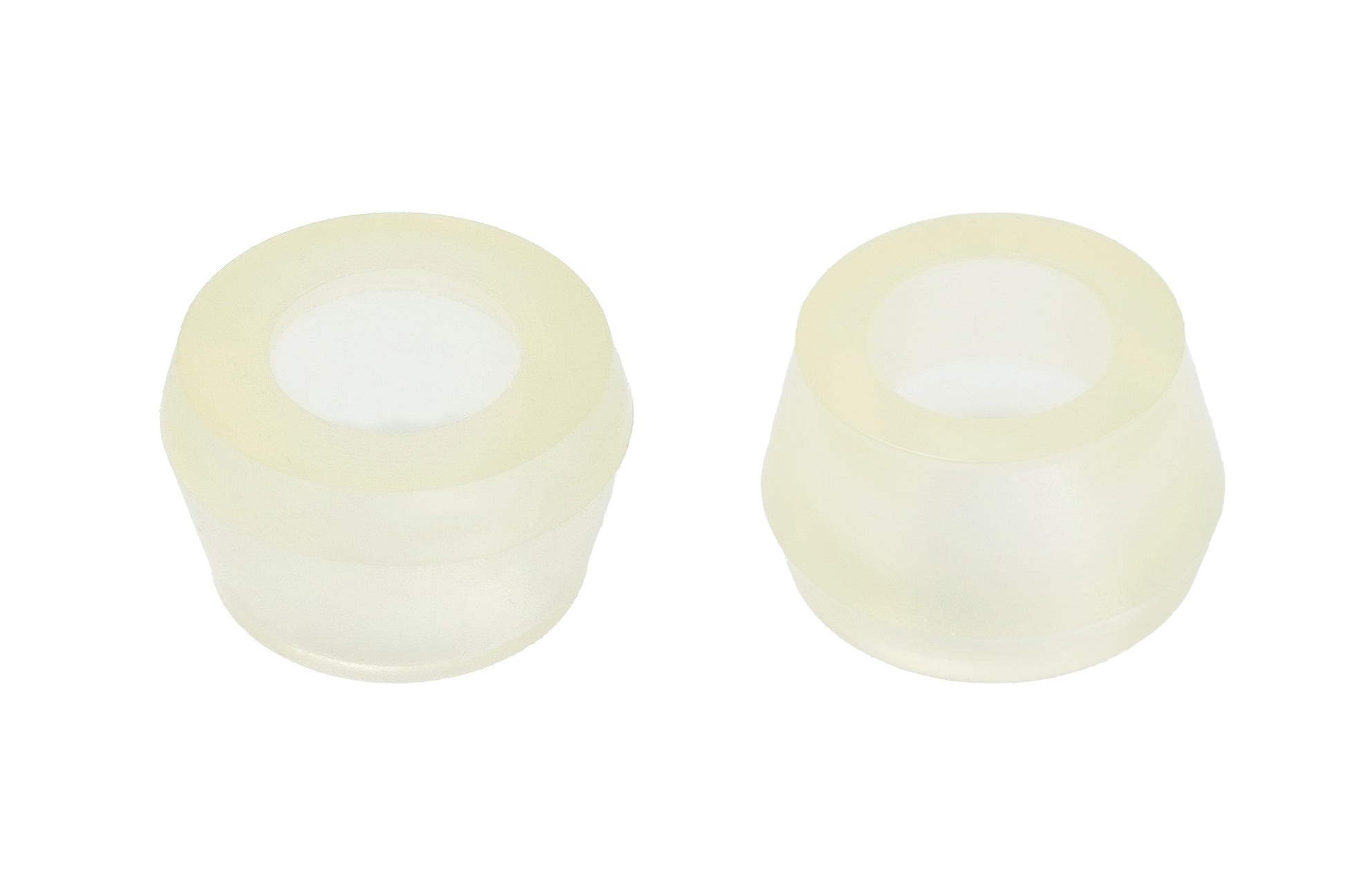 Off-White BC Racing polyurethane bushing on white background