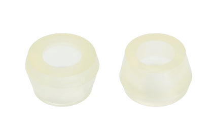 Off-White BC Racing polyurethane bushing on white background