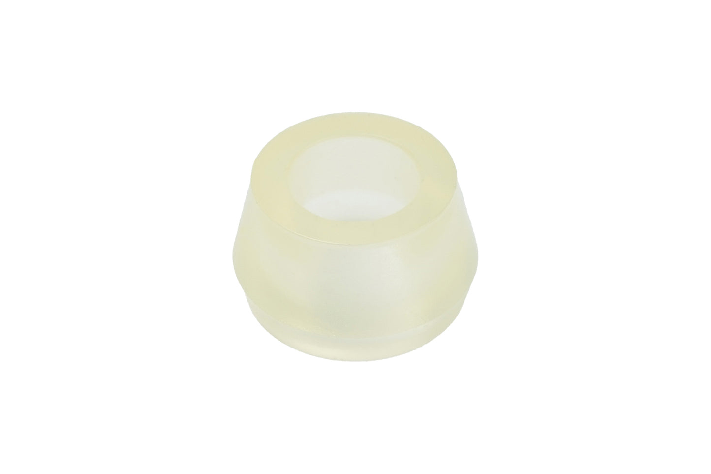 Off-White BC Racing polyurethane bushing on white background