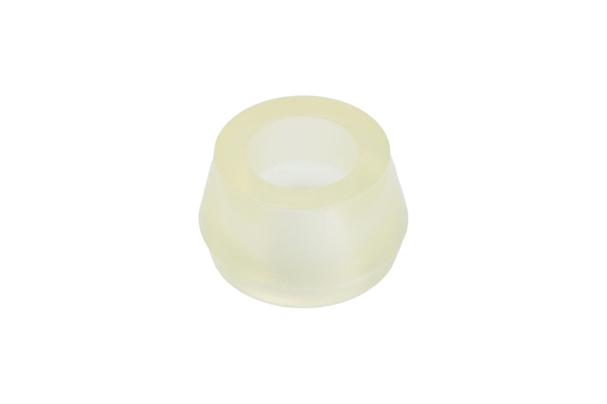 Off-White BC Racing polyurethane bushing on white background