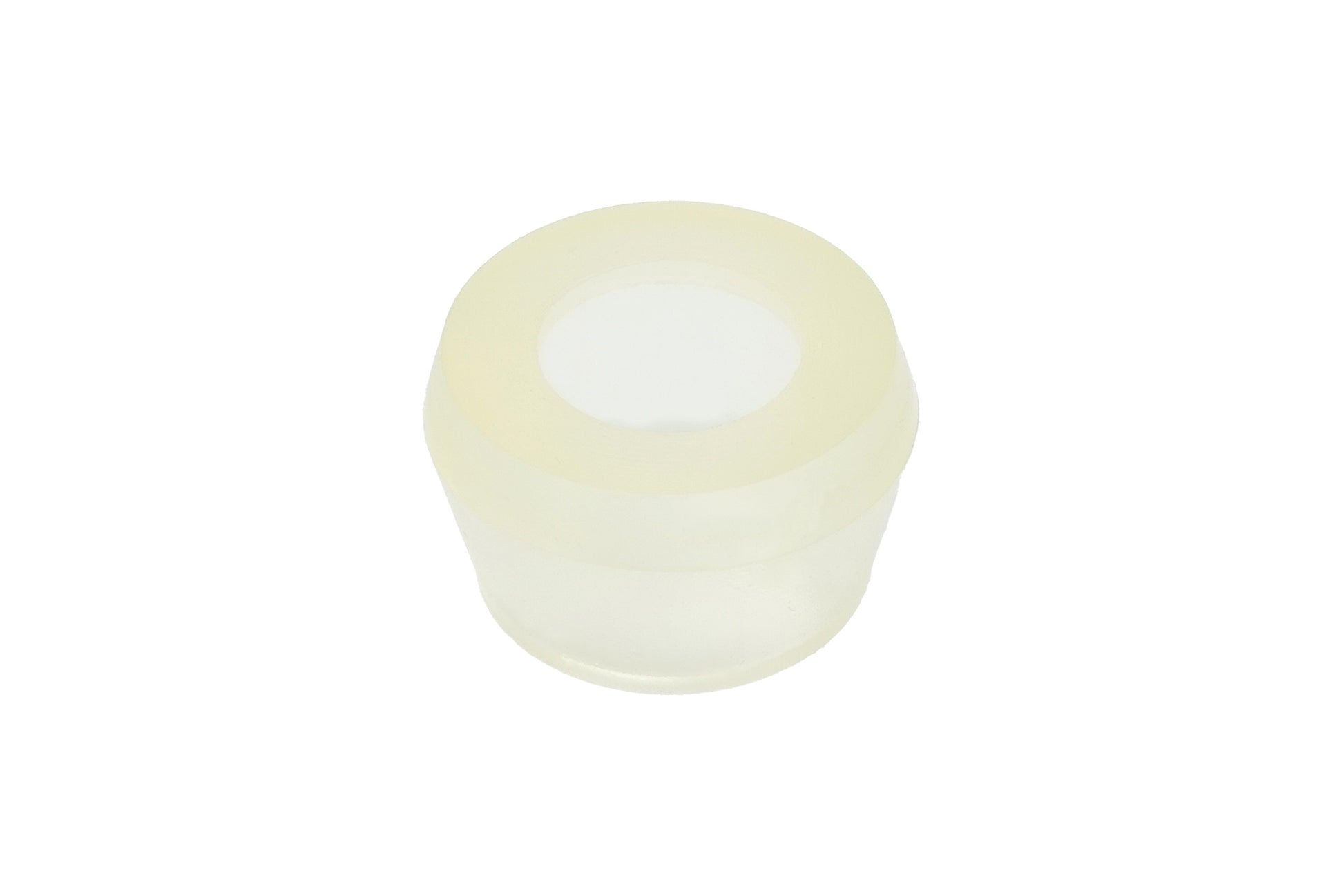 Off-White BC Racing polyurethane bushing on white background