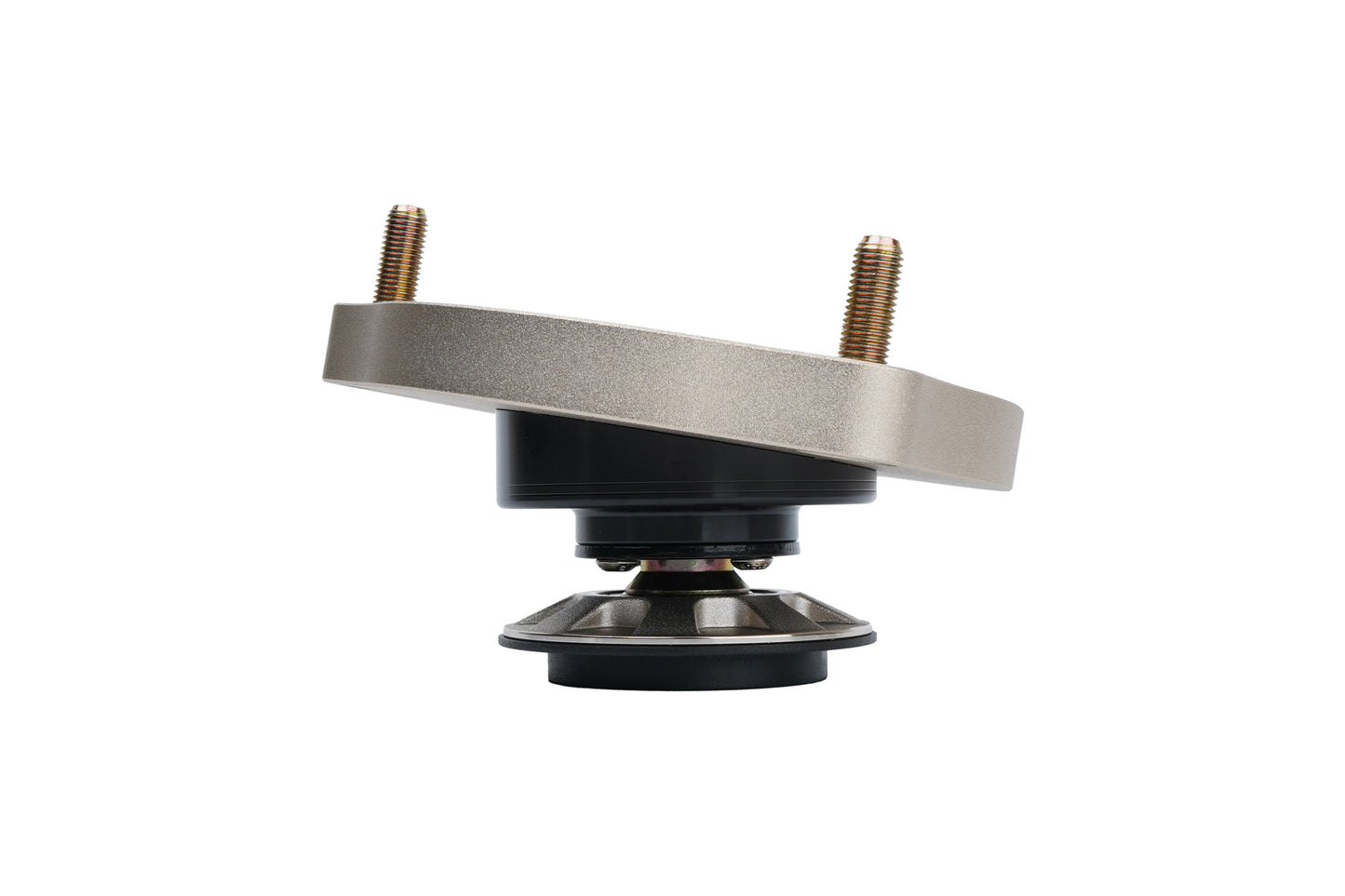 Gold BC Racing upper mount on white background