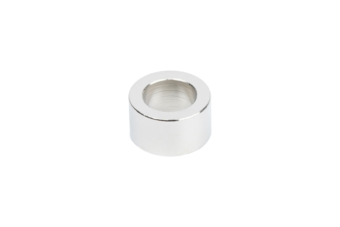 Silver BC Racing top pin bushing on white background