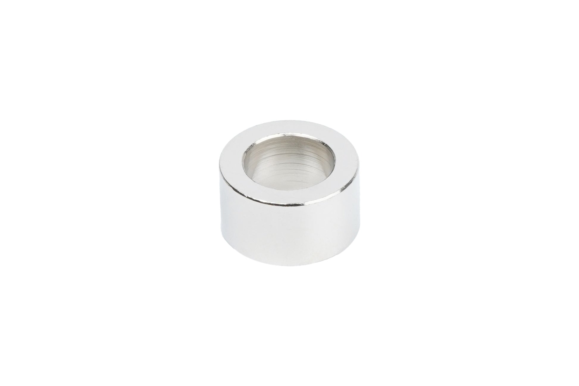 Silver BC Racing top pin bushing on white background