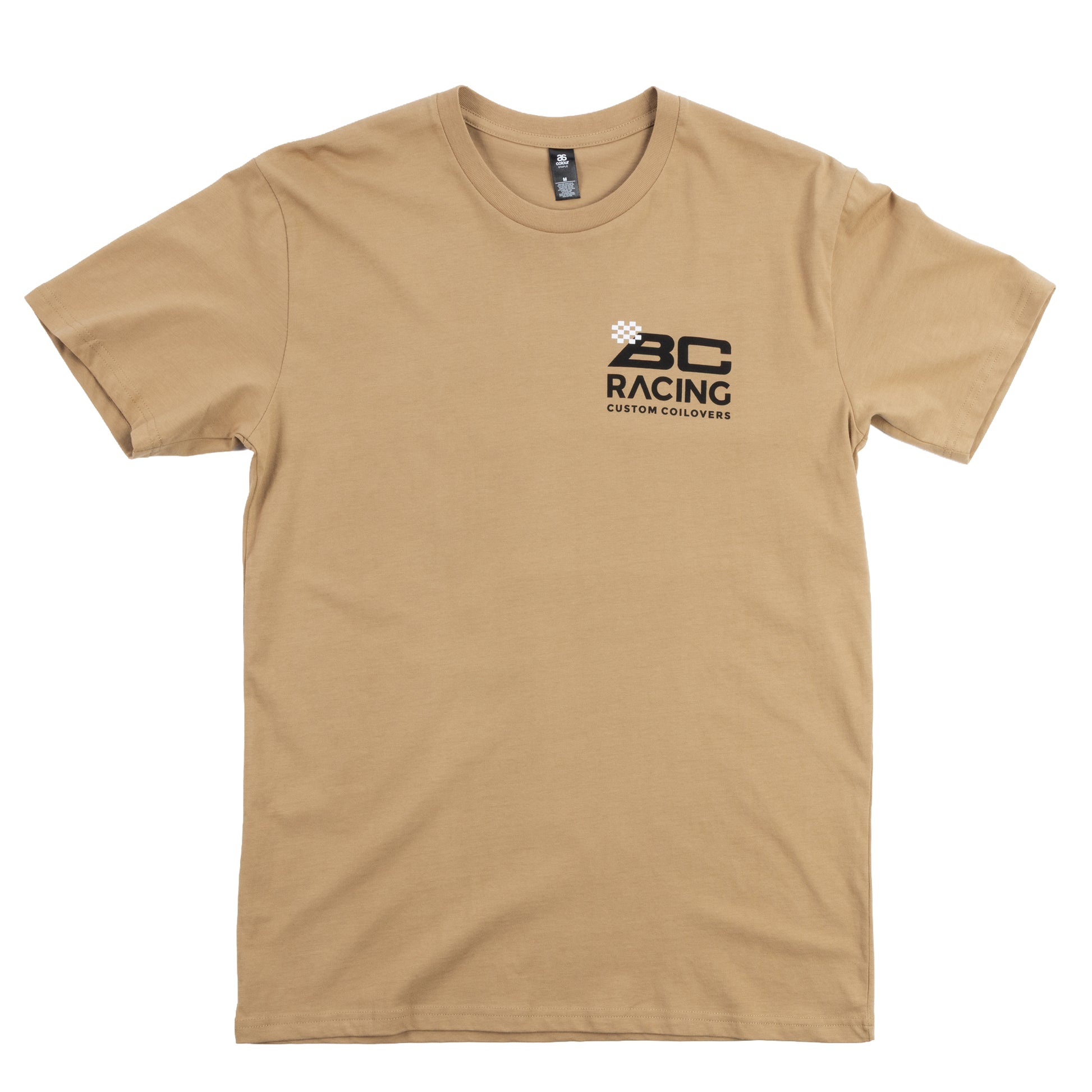 Beige BC Racing Formula Drift Champions t-shirt on white background