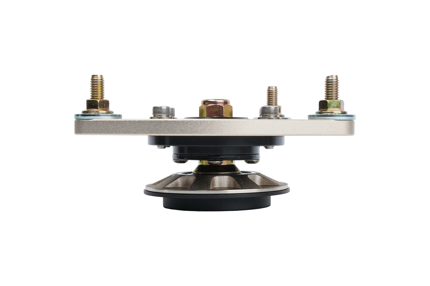 Gold BC Racing upper mount on white background