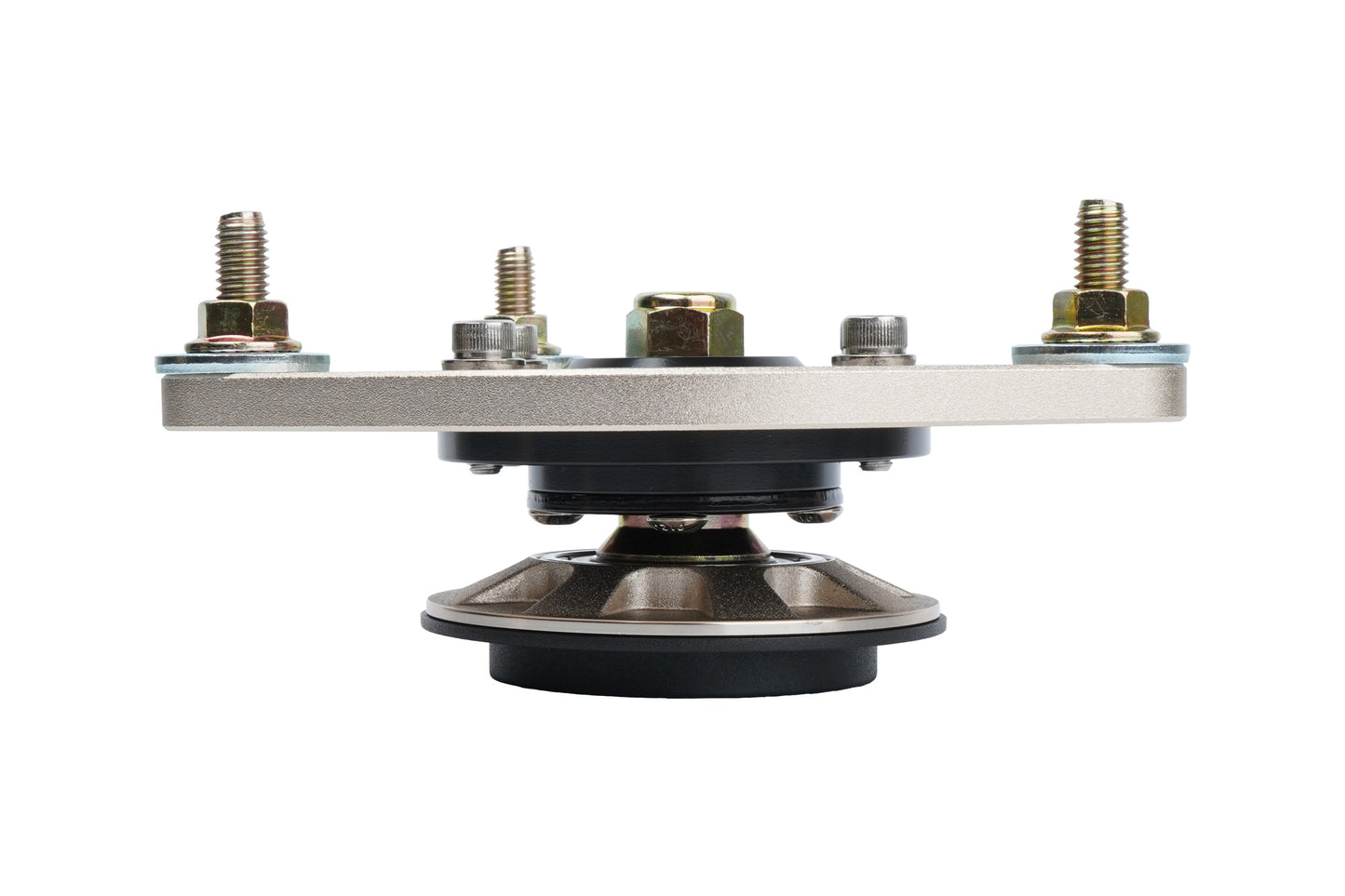 Gold BC Racing upper mount on white background
