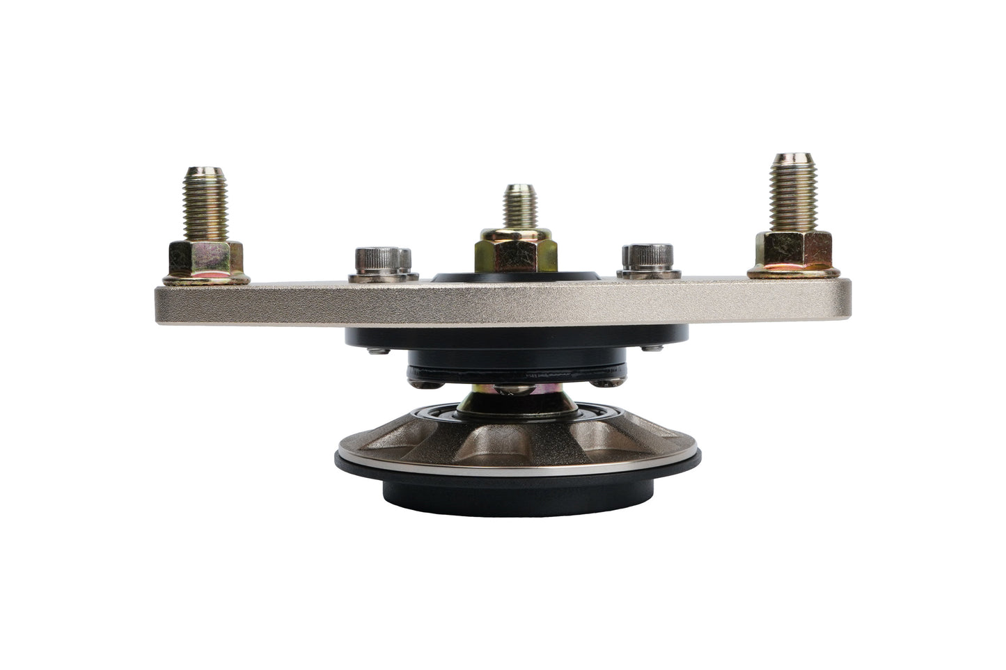 Gold BC Racing upper mount on white background