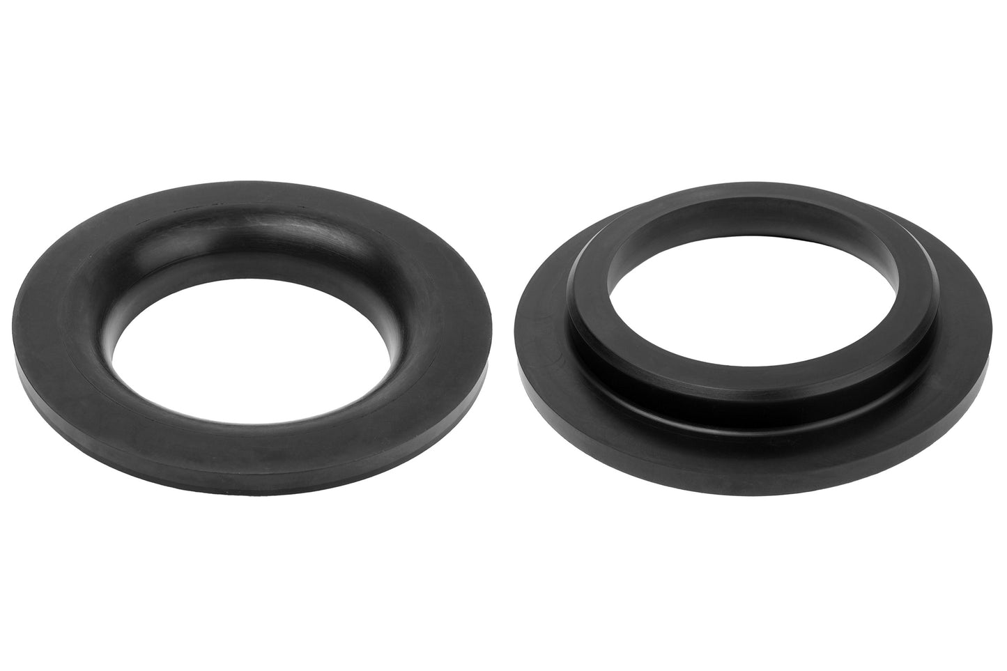 Black BC Racing rubber isolator on white background