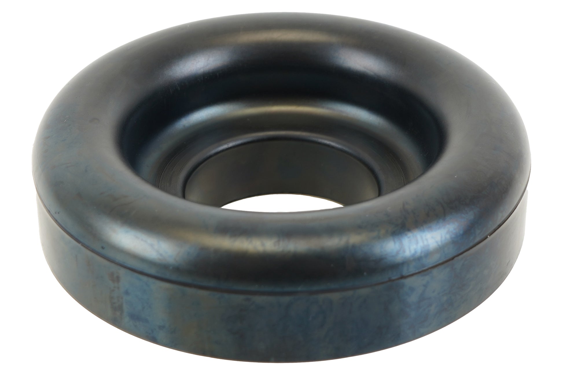 Black BC Racing rubber spring seat on white background