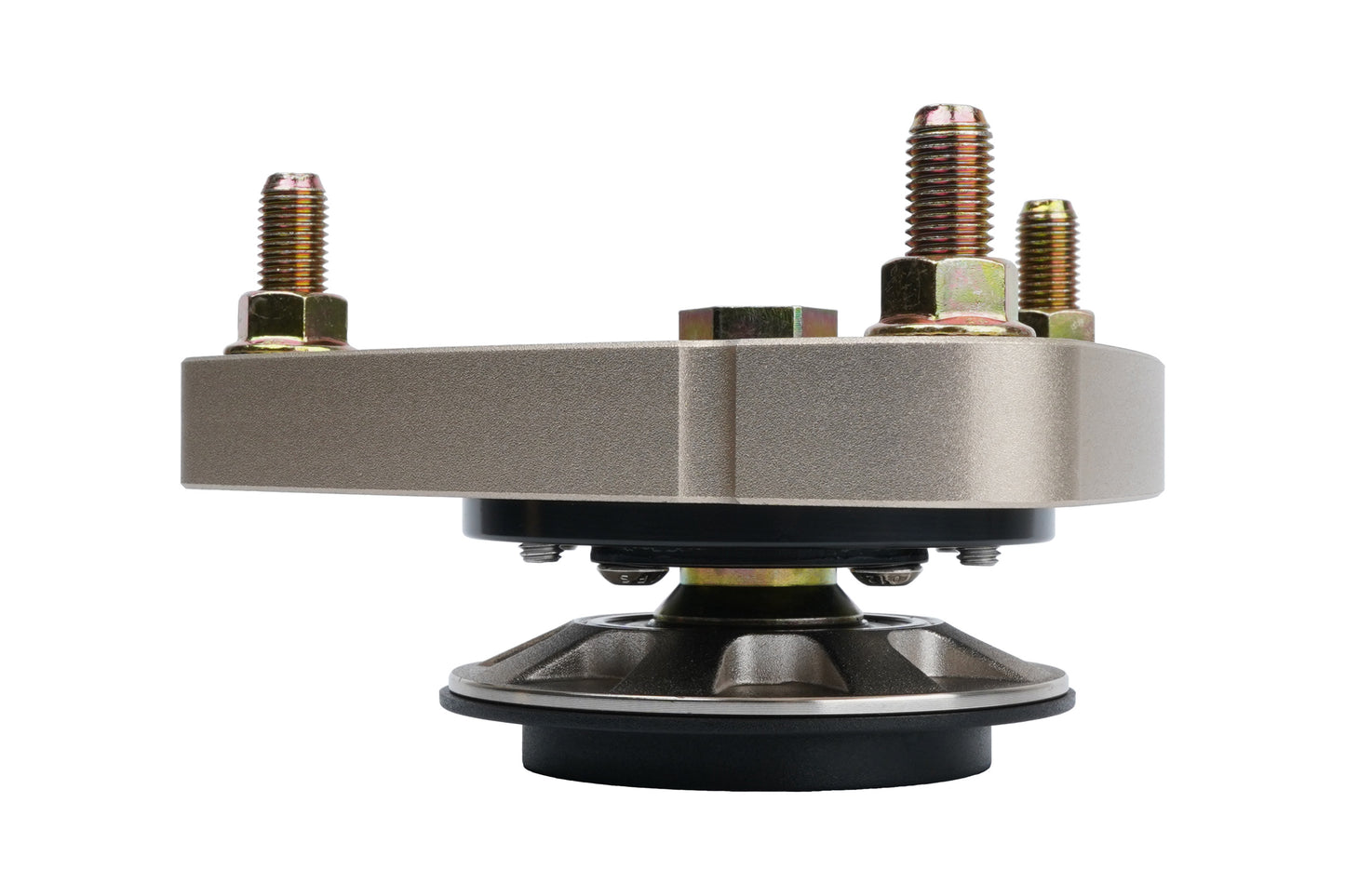 Gold BC Racing upper mount on white background