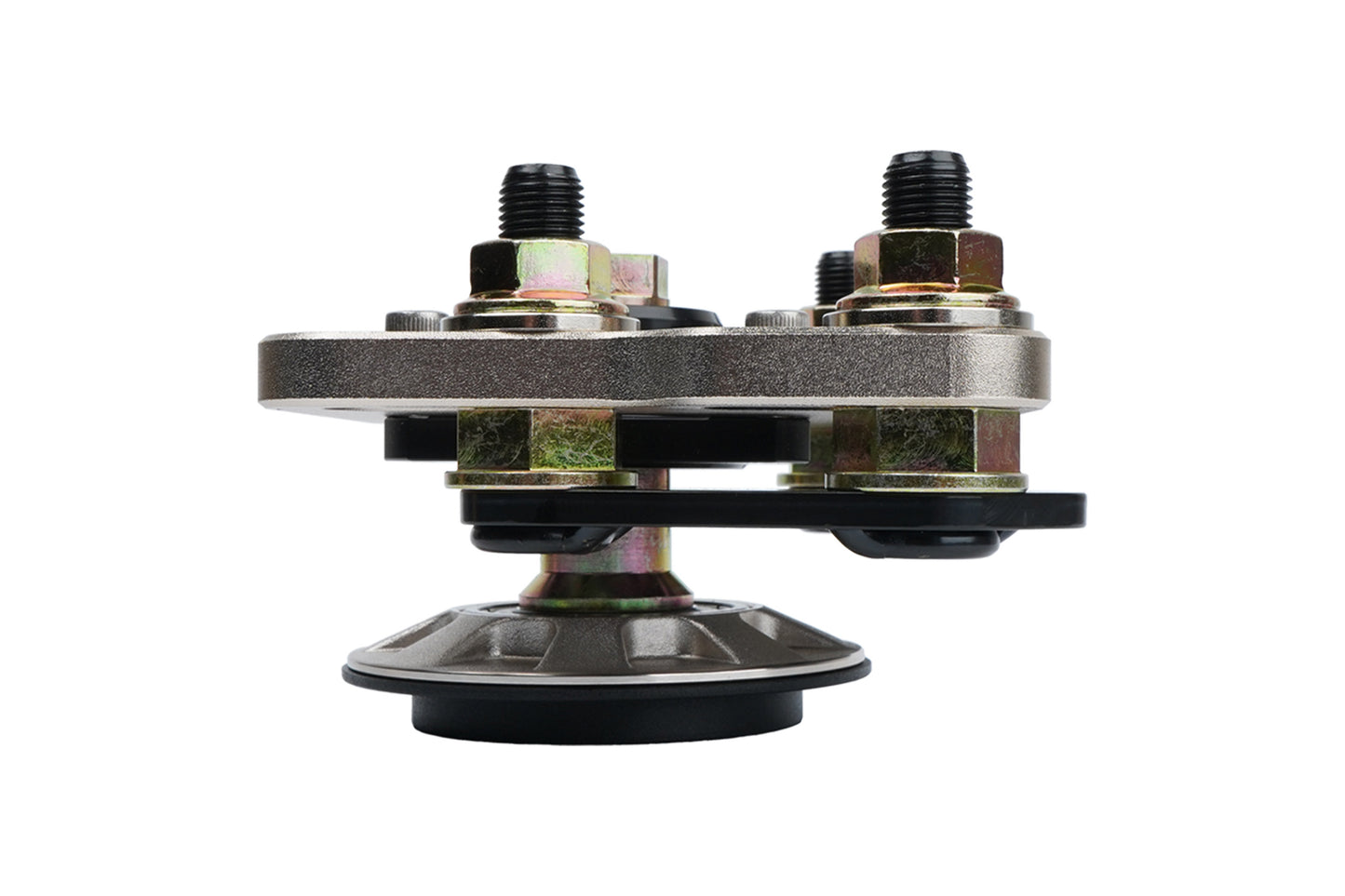 Gold BC Racing upper mount on white background