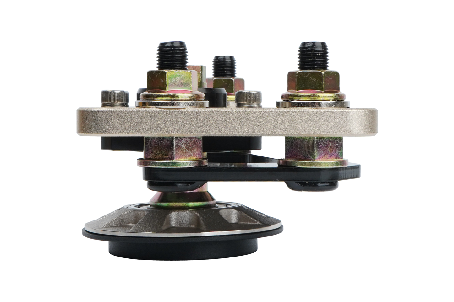 BC racing gold upper mount on white background