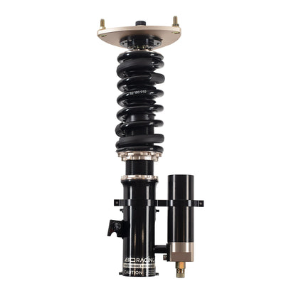 BC Racing ZR Series coilover on white background