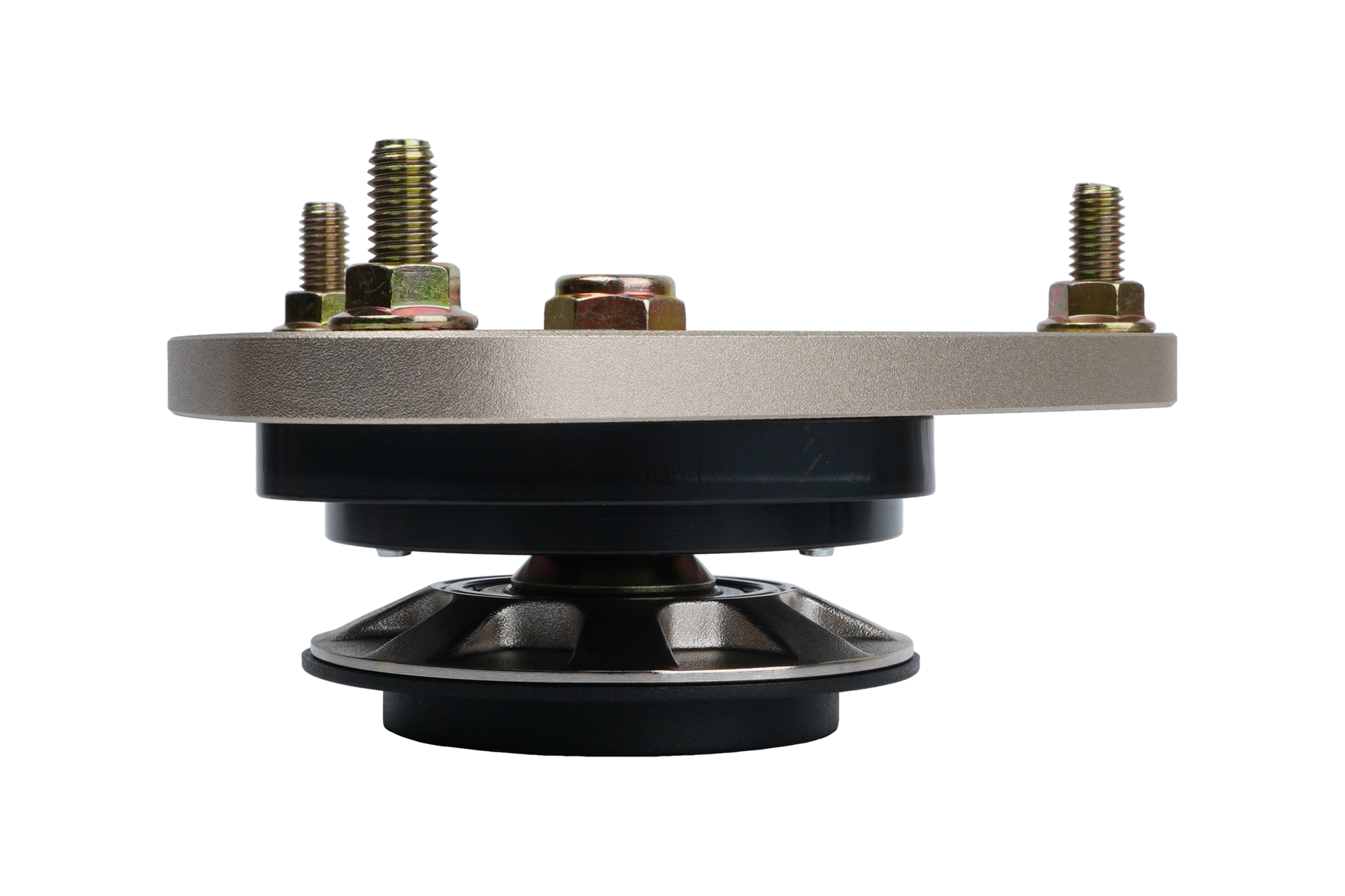 Gold BC Racing upper mount on white background