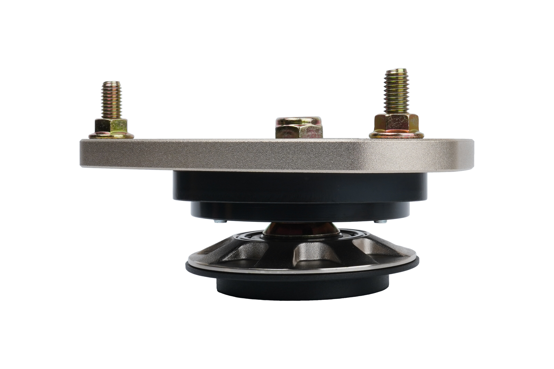 Gold BC Racing upper mount on white background