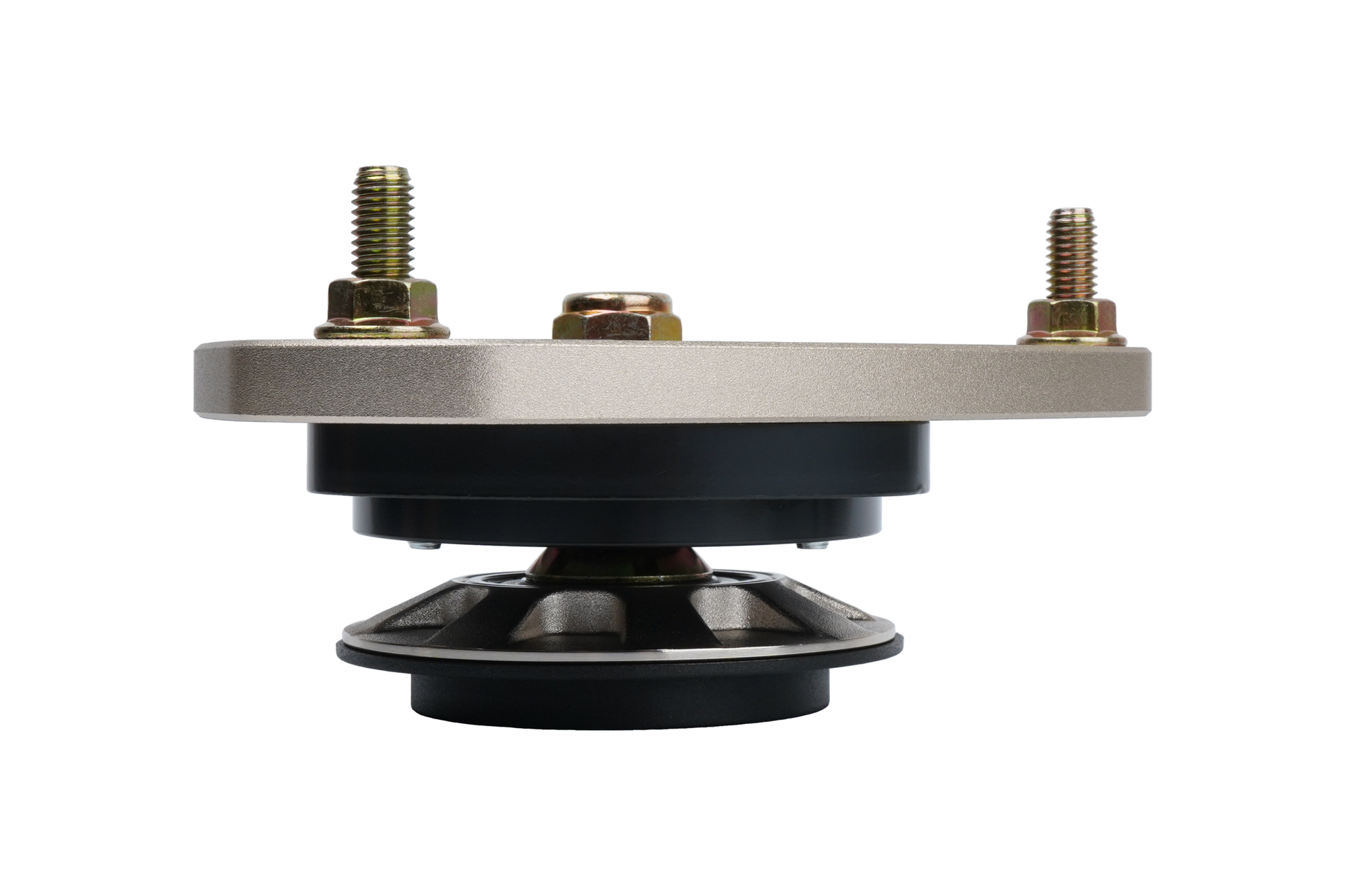 Gold BC Racing upper mount on white background