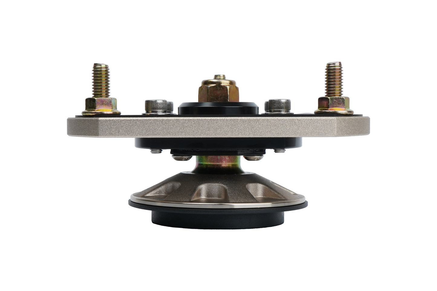 Gold BC Racing upper mount on white background