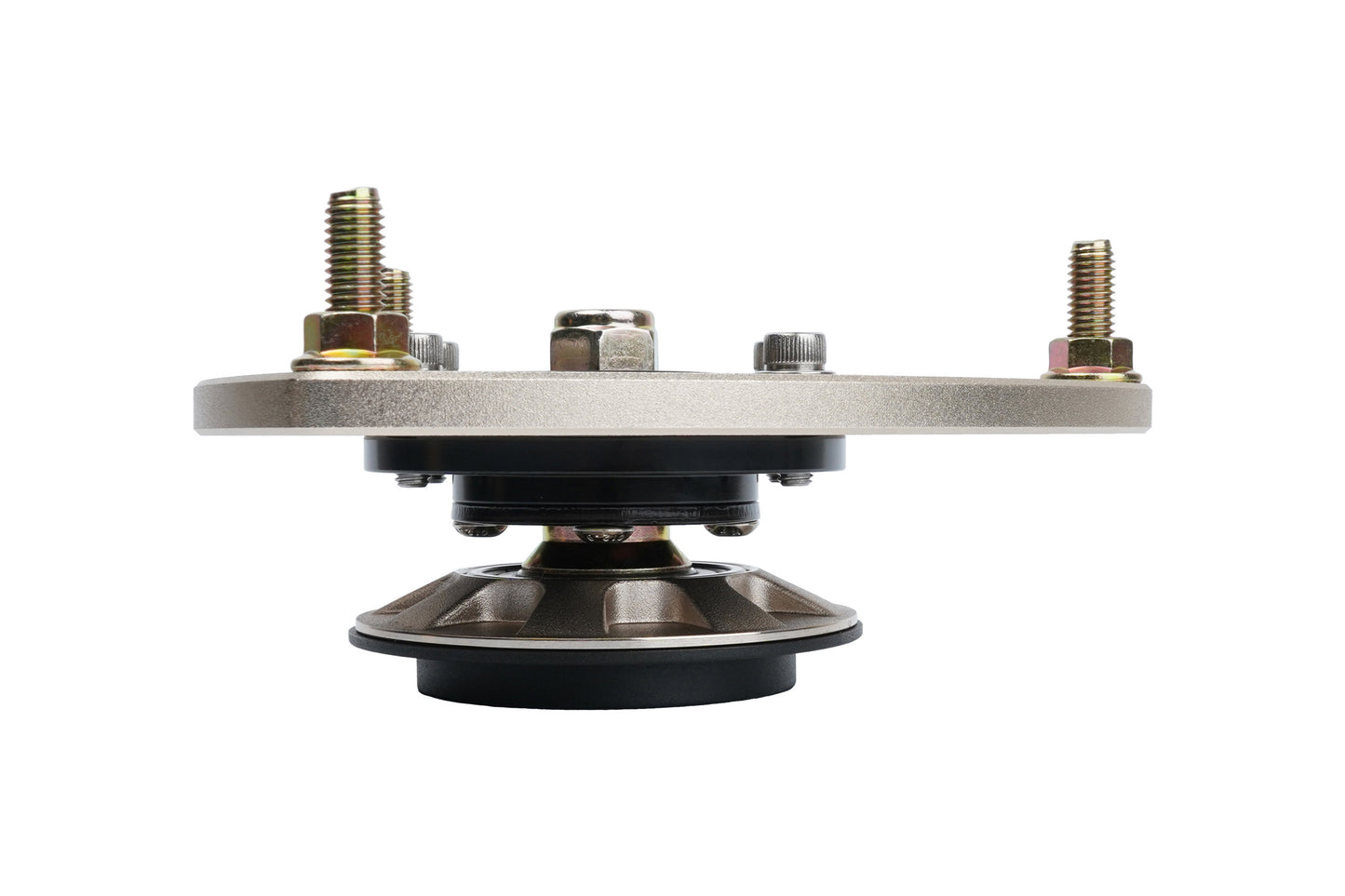 Gold BC Racing upper mount on white background