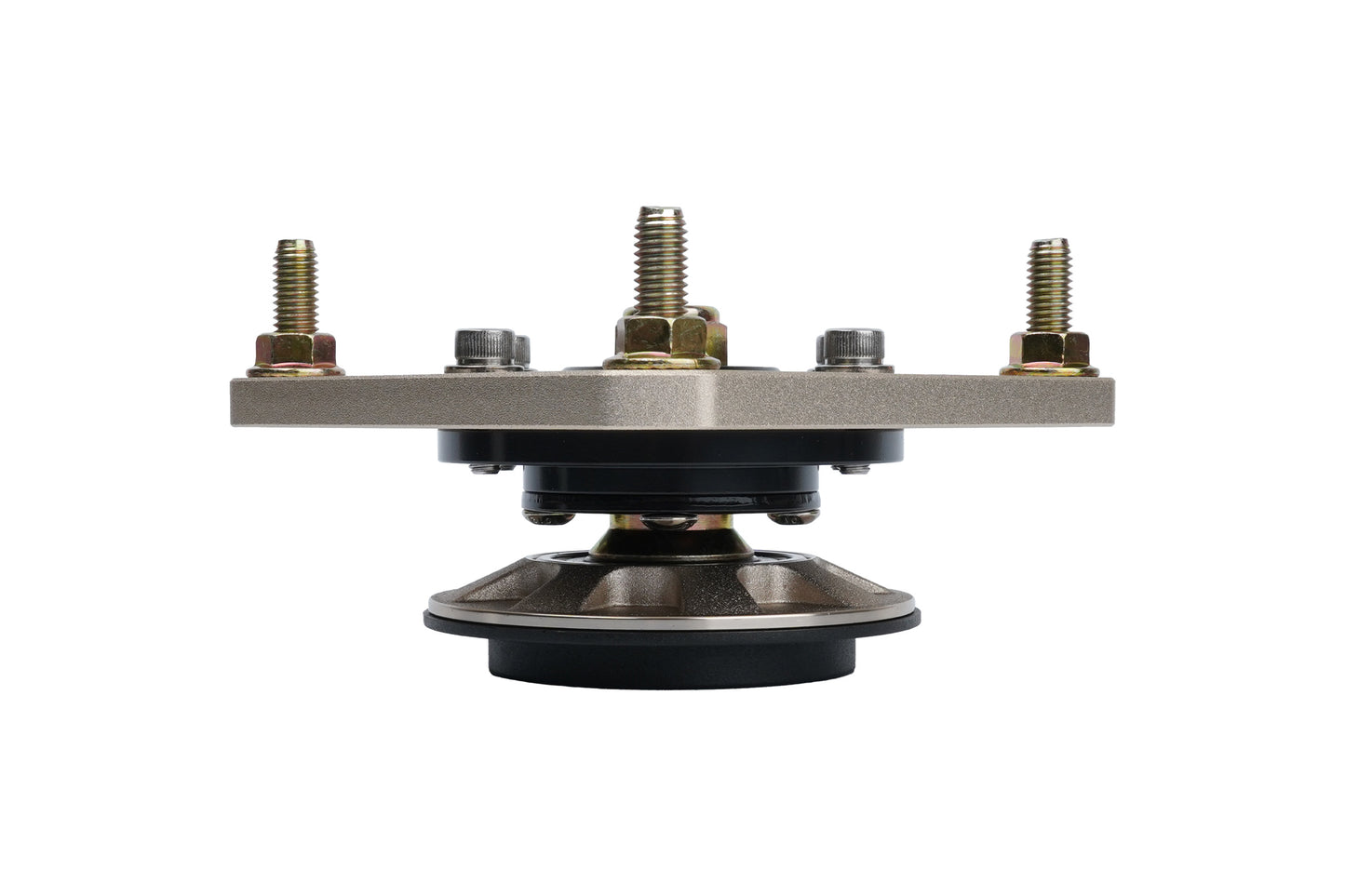 Gold BC Racing upper mount on white background
