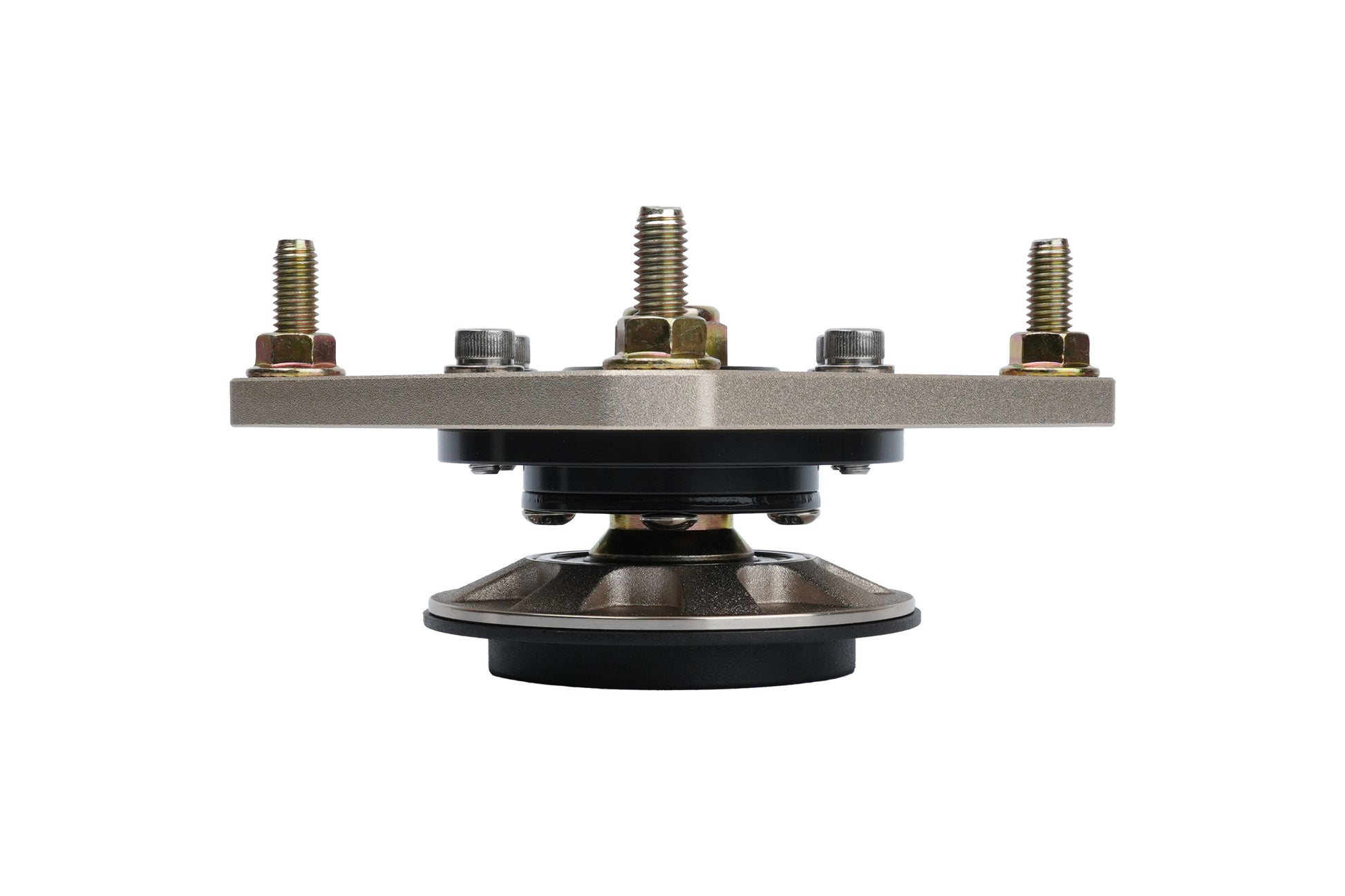 Gold BC Racing upper mount on white background