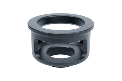 Black BC Racing upper spring seat on white background