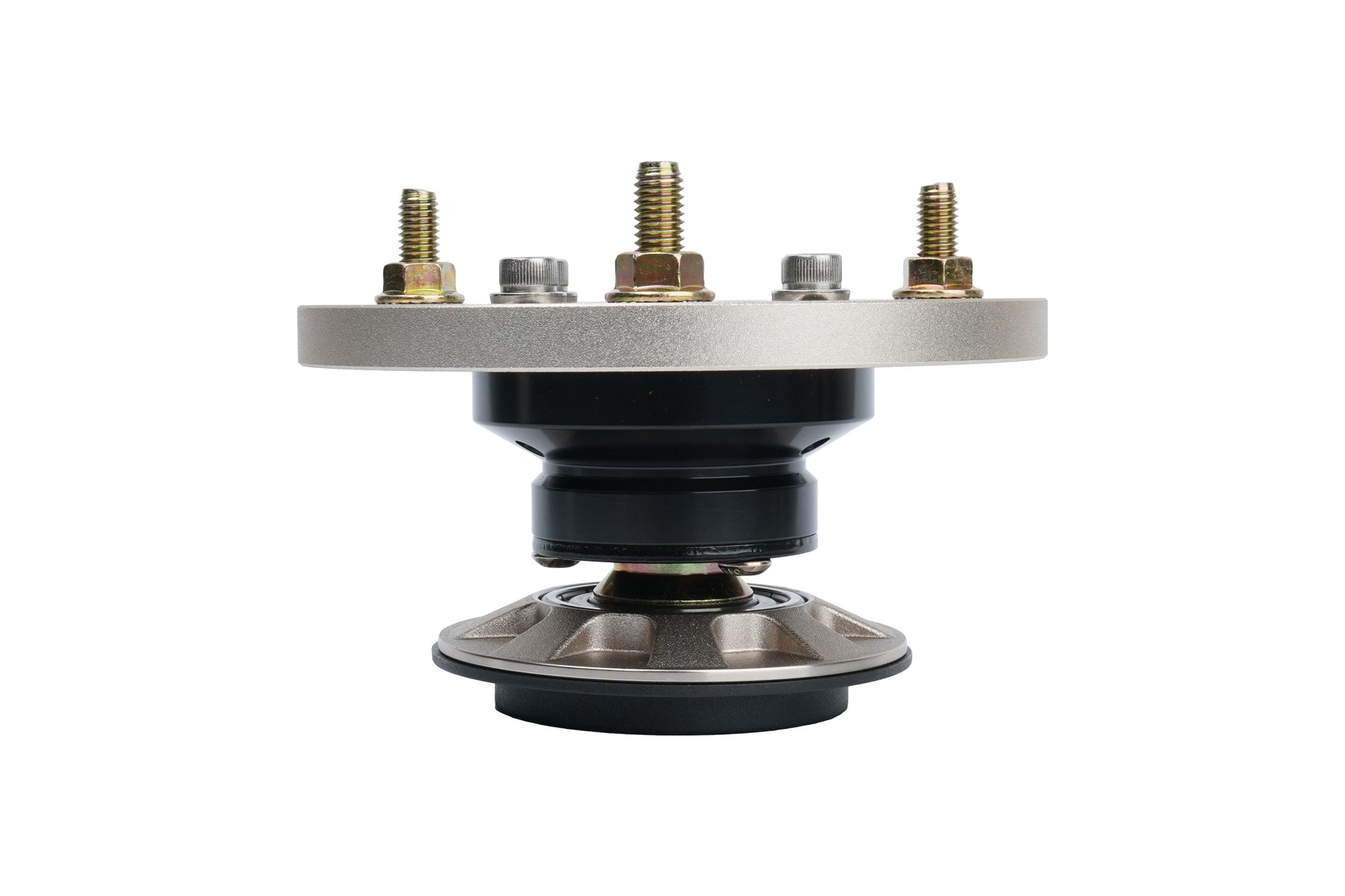 Gold BC Racing upper mount on white background