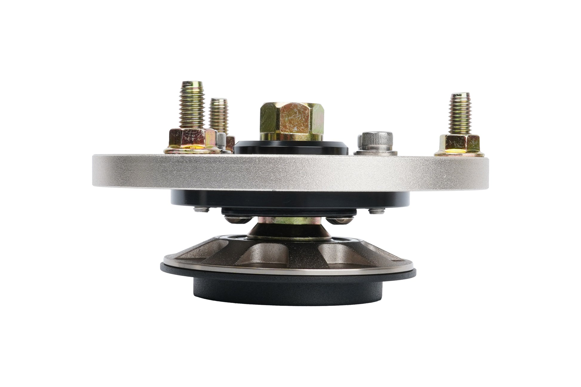 Gold BC Racing upper mount on white background