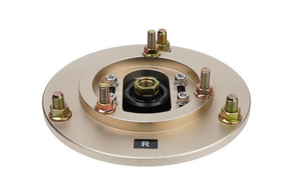 Gold BC Racing upper mount on white background