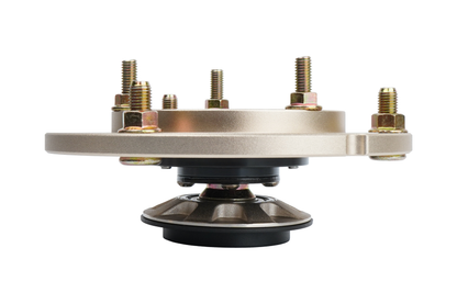 Gold BC Racing upper mount on white background