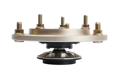 Gold BC Racing upper mount on white background