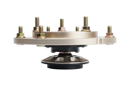 Gold BC Racing upper mount on white background