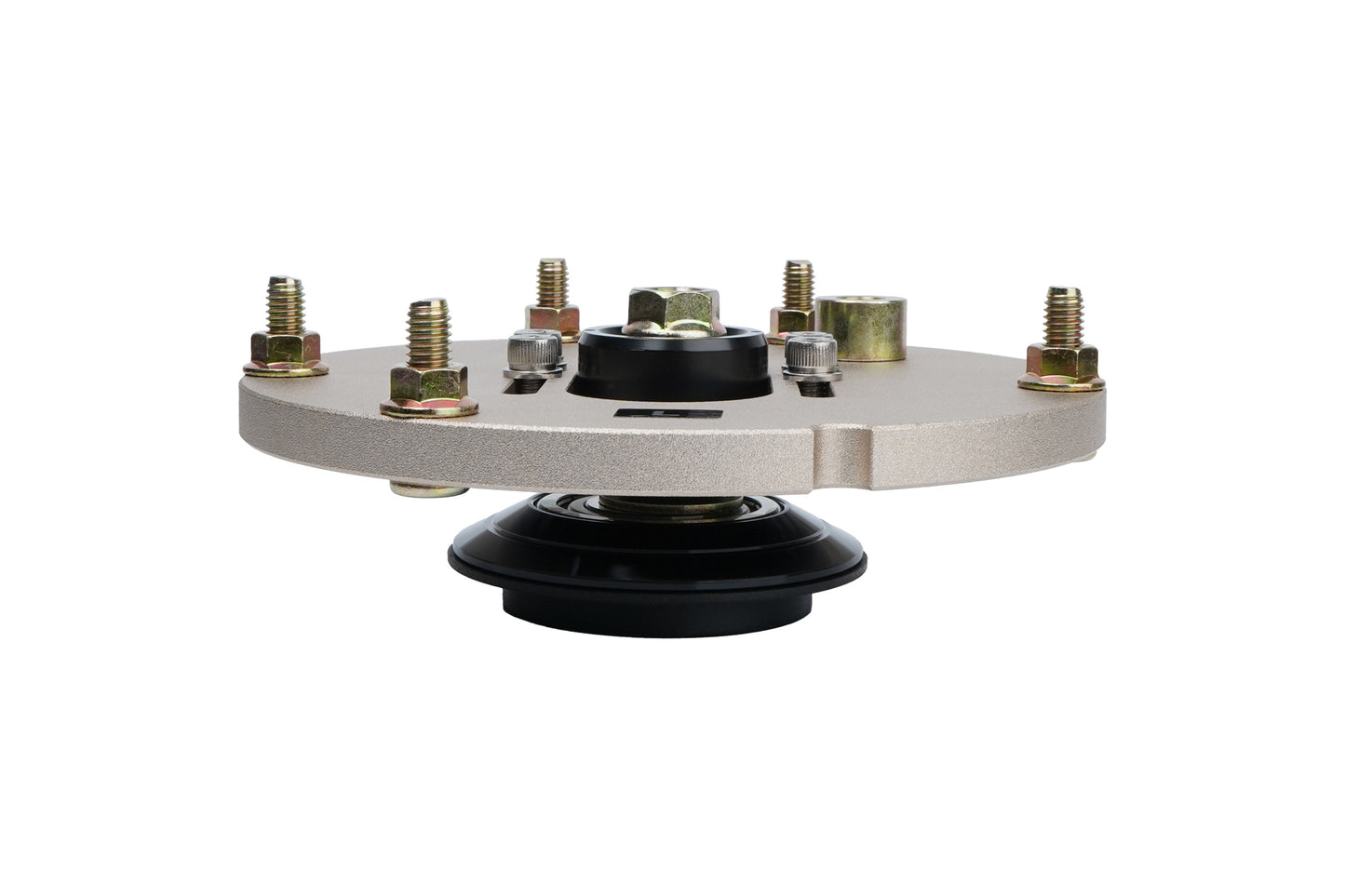 Gold BC Racing upper mount on white background