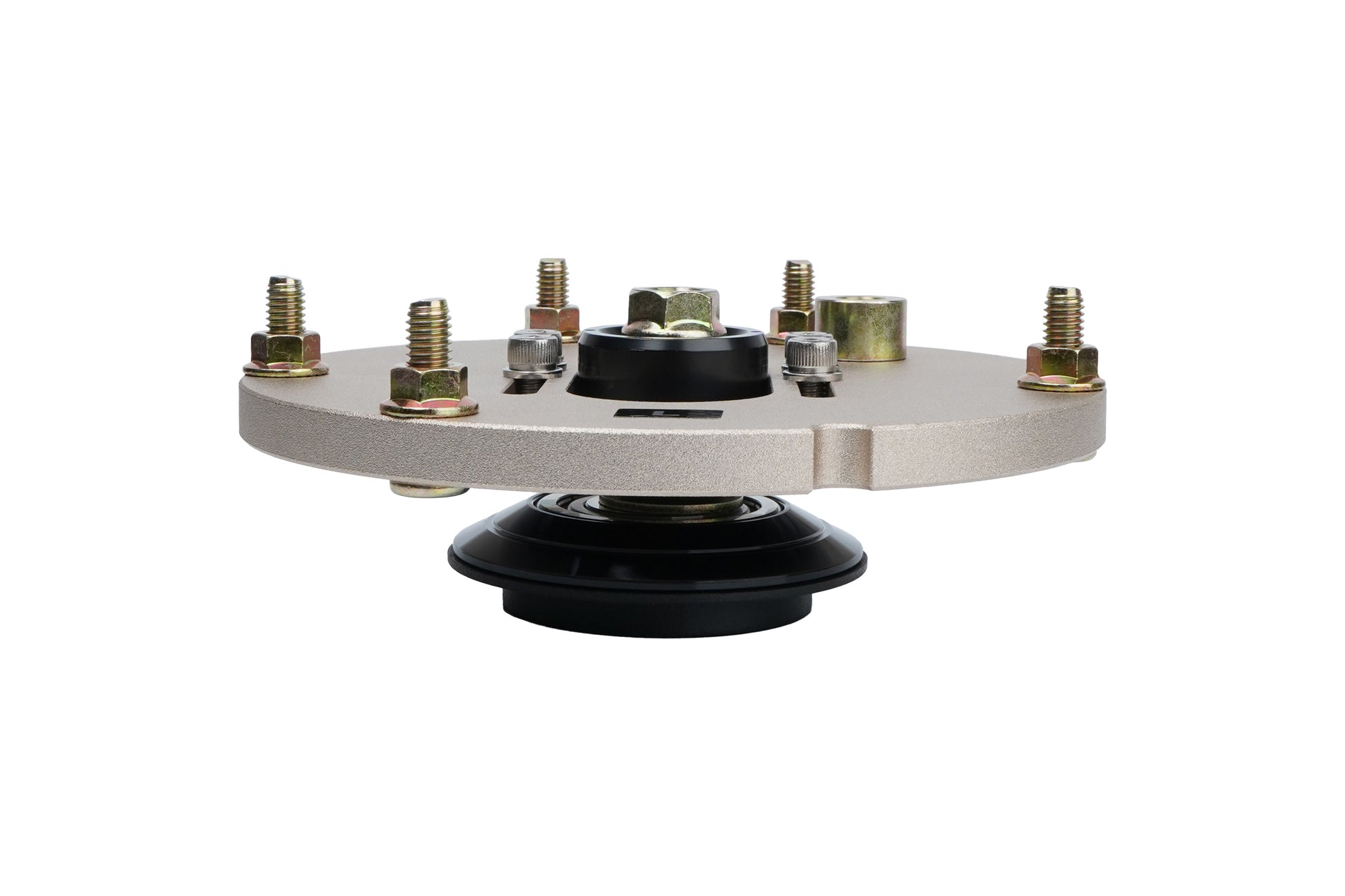 Gold BC Racing upper mount on white background