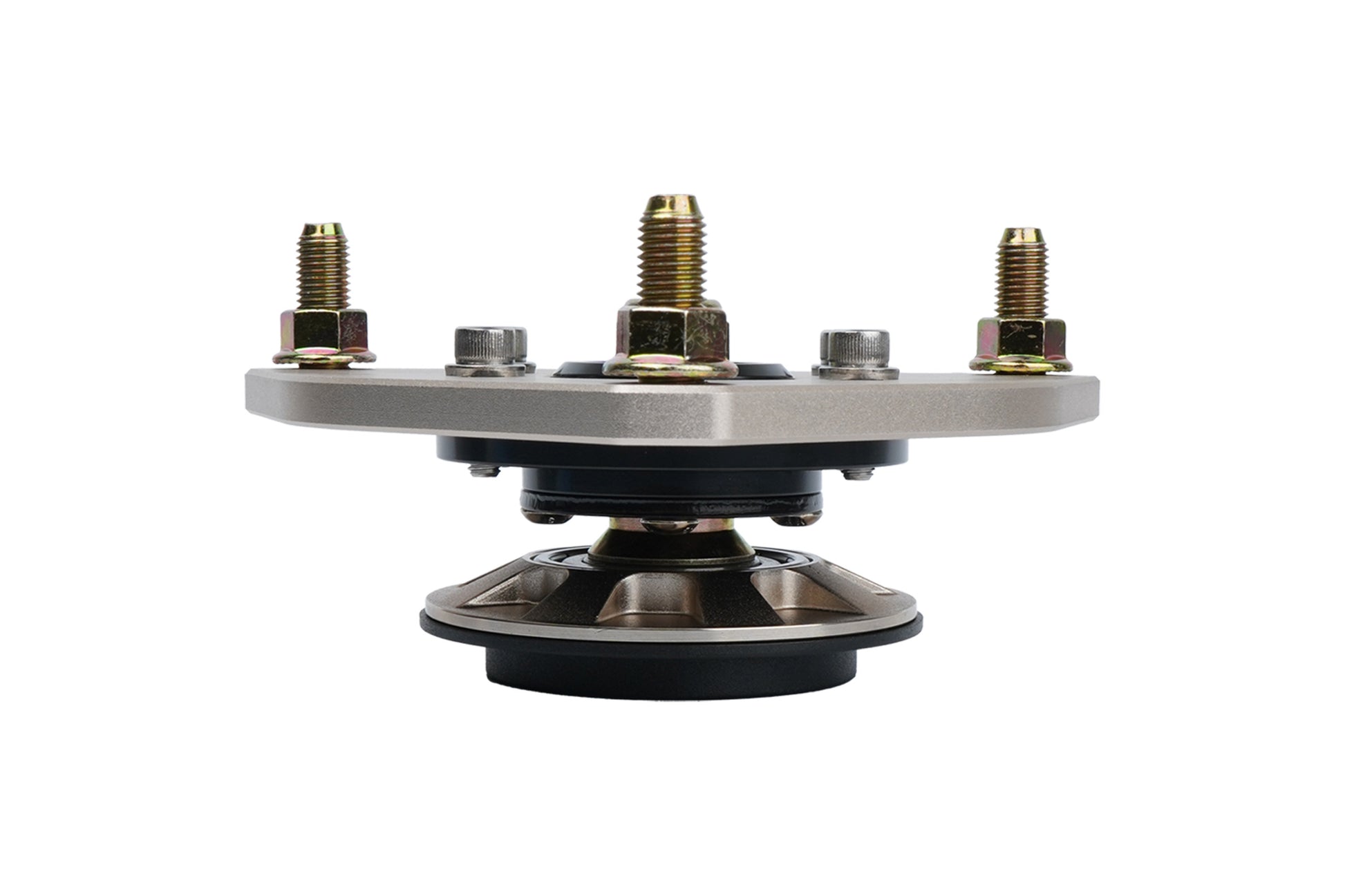 Gold BC Racing upper mount on white background